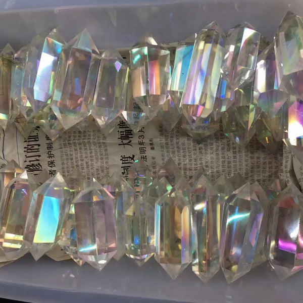 Clear Angel Aura Quartz Points-ToShay.org