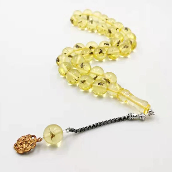 Yellow Insect Prayer Beads-ToShay.org