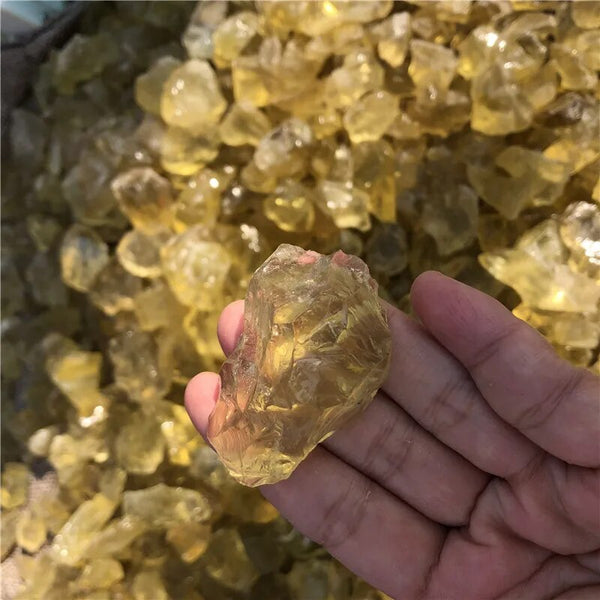 Yellow Topaz Rough Raw Stone-ToShay.org