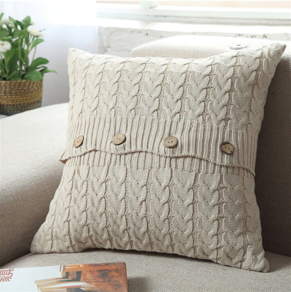 Twist Stripe Cushion Cover-ToShay.org