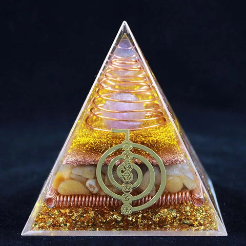 Energy Crystal Orgonite Pyramid-ToShay.org