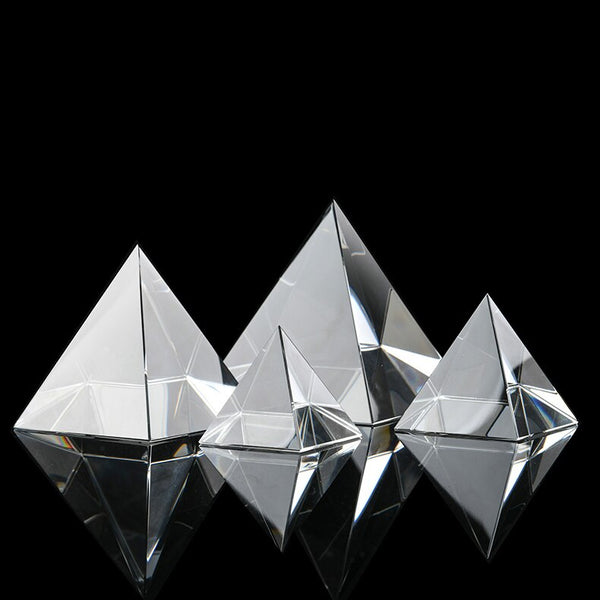 Clear Crystal Glass Prisms-ToShay.org