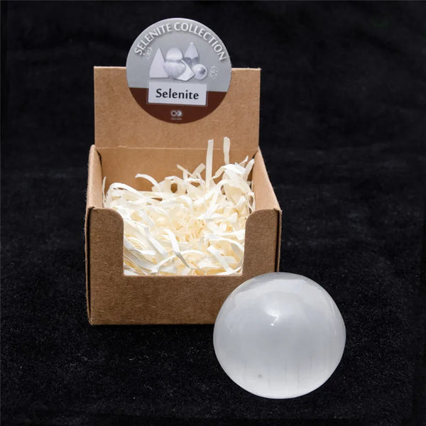 White Selenite Stones-ToShay.org