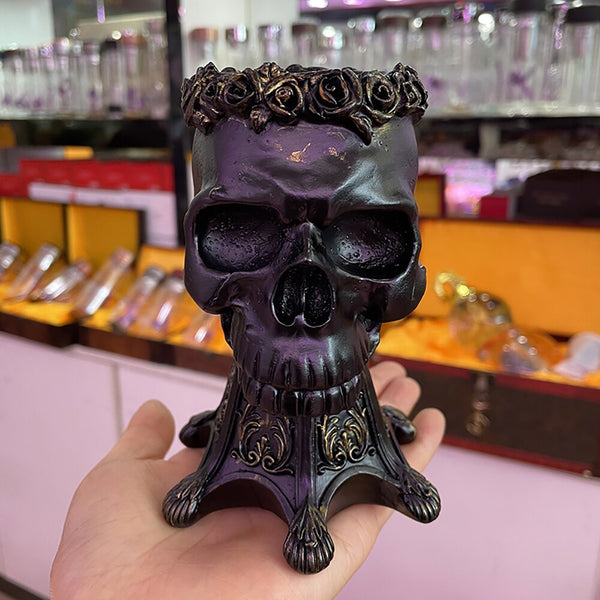 Skull Crystal Ball Stands-ToShay.org