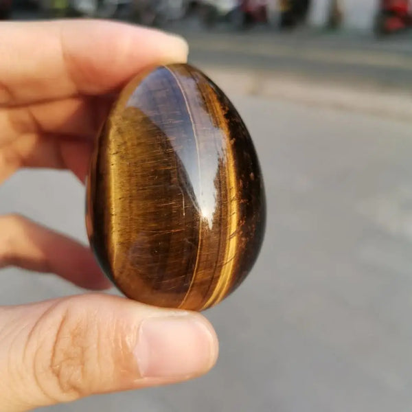 Yellow Tiger Eye Egg-ToShay.org