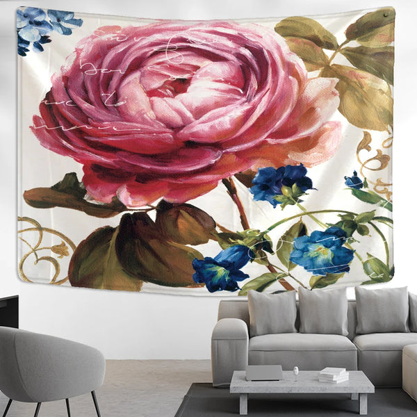 Flower Art Tapestry-ToShay.org