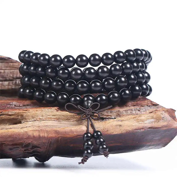 Black Sandalwood Mala Beads-ToShay.org