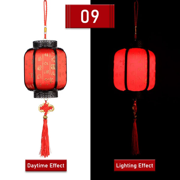 Red Blossom Light Lamp-ToShay.org