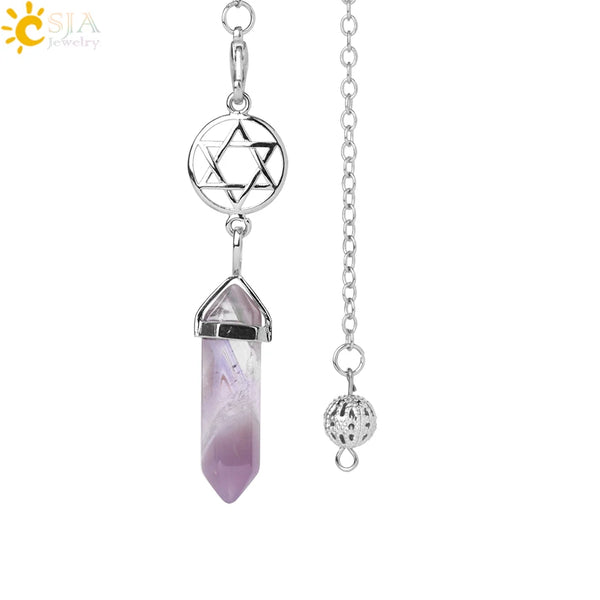 Mixed Crystal Dowsing Pendulum-ToShay.org