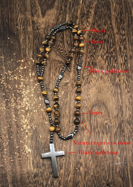 Mixed Quartz Crystal Rosary Beads-ToShay.org