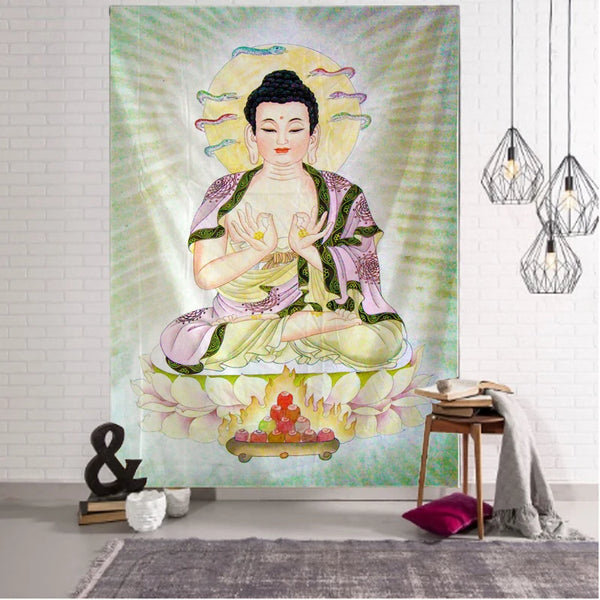 Buddha Art Tapestry-ToShay.org