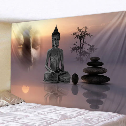 Buddha Meditation Tapestry-ToShay.org