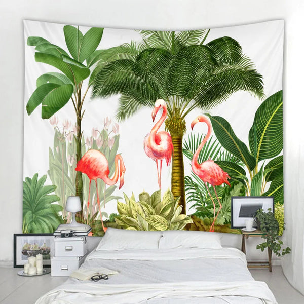 Tropical Garden Tapestry-ToShay.org