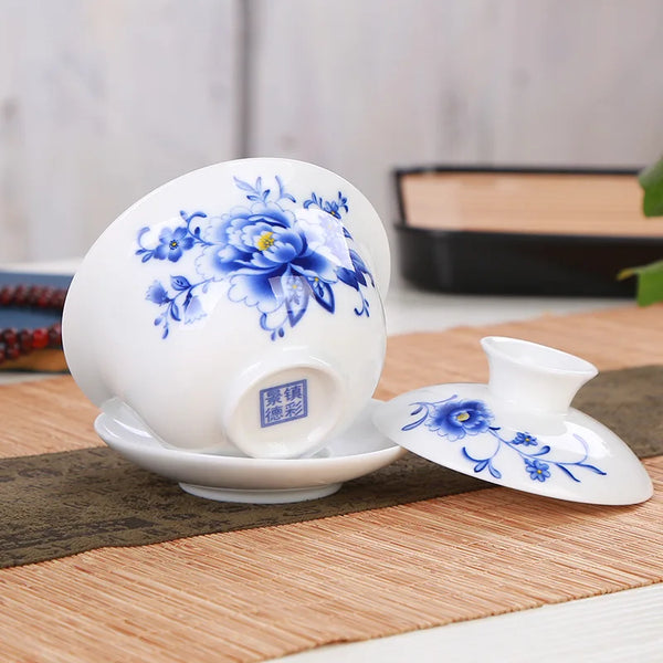 Gaiwan Ceramic Tea Tureen-ToShay.org