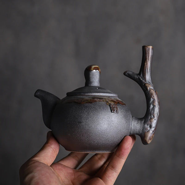 Black Pottery Teapots-ToShay.org