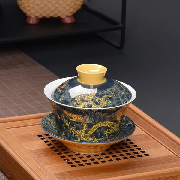 Gaiwan Ceramic Tea Tureen-ToShay.org