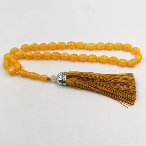 Yellow Prayer Beads-ToShay.org