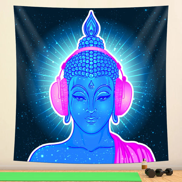 Mandala Cosmic Art Tapestry-ToShay.org