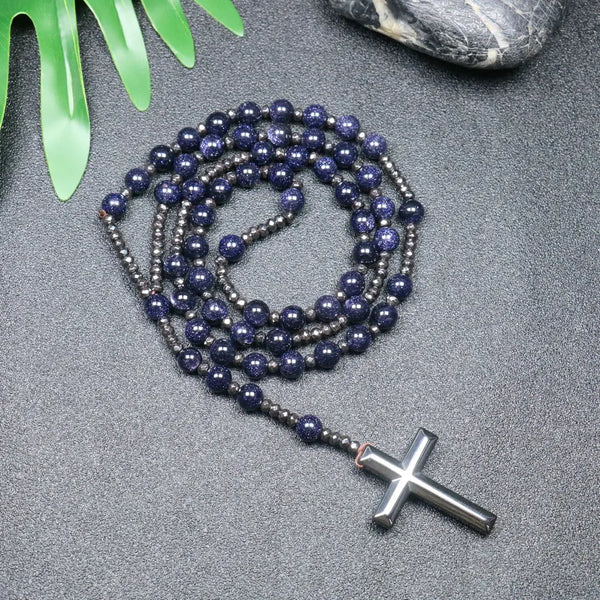 Mixed Quartz Crystal Rosary Beads-ToShay.org