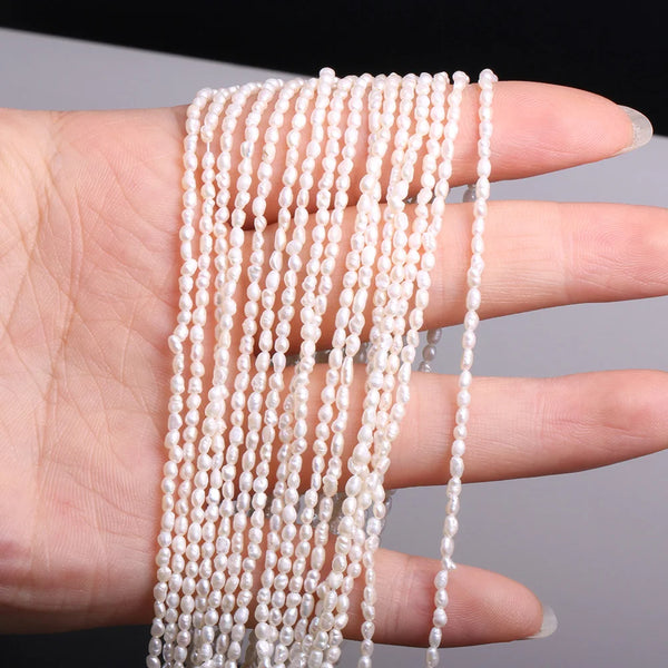 White Freshwater Pearl Beads-ToShay.org