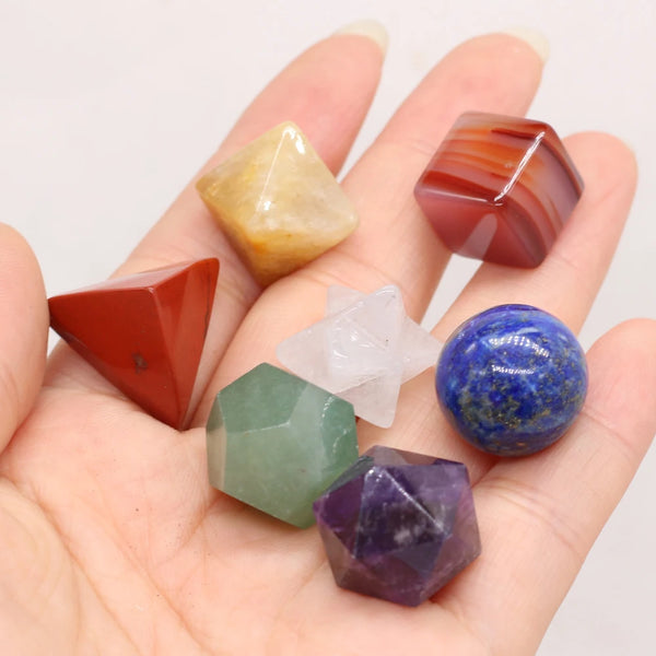 Chakra Crystal Platonic Solids-ToShay.org