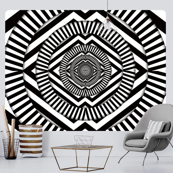 Mandala Swirl Art Tapestry-ToShay.org