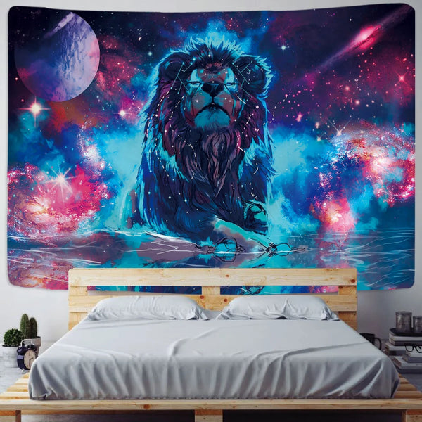 Lion Art Tapestry-ToShay.org