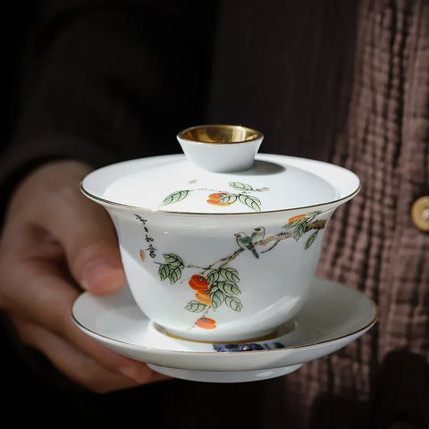 Gaiwan Ceramic Tea Tureen-ToShay.org