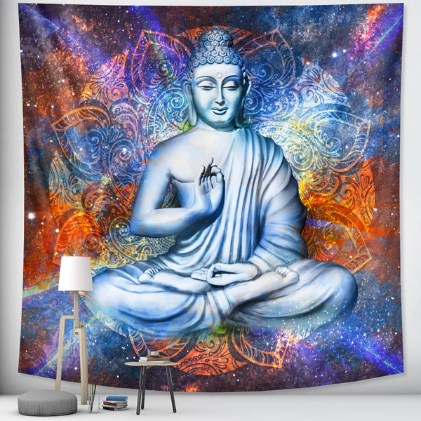 Buddha Meditation Tapestry-ToShay.org