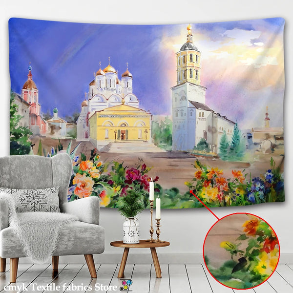 Fairy Castle Art Tapestry-ToShay.org