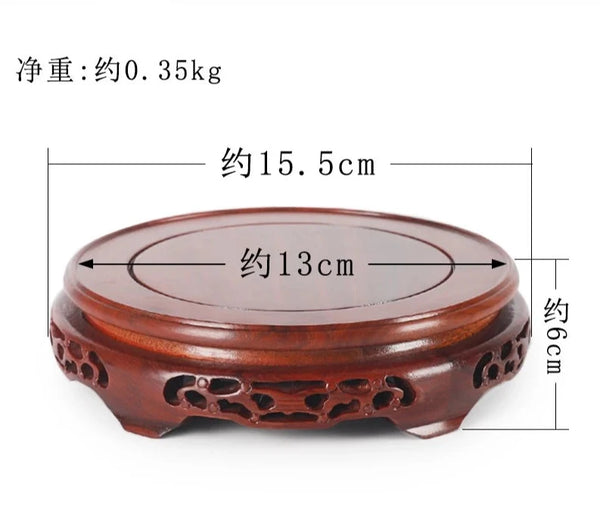 Red Sandalwood Carved Base-ToShay.org