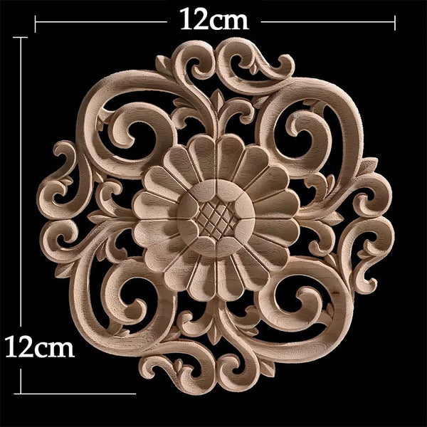 Wood Carved Flower Panel-ToShay.org