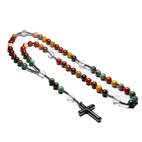 Red Mookaite Rosary-ToShay.org