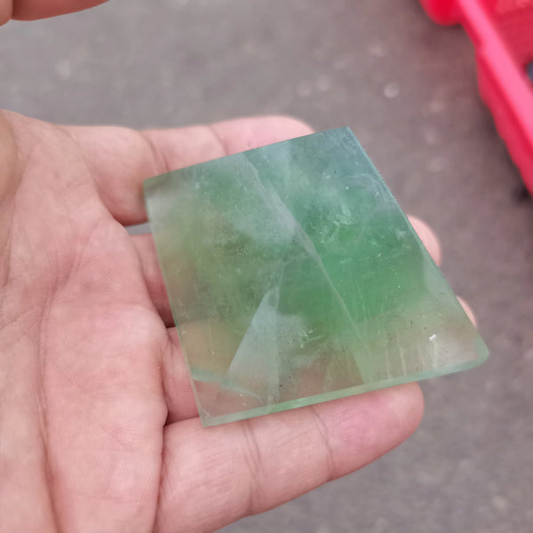 Green Fluorite Pyramid-ToShay.org