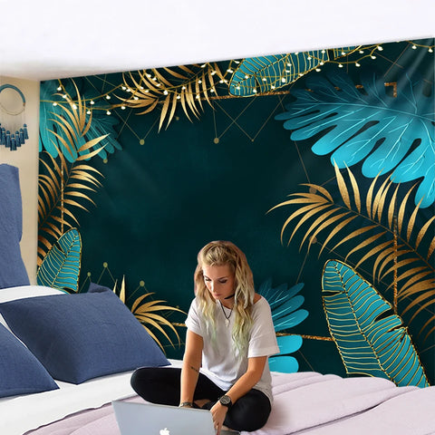 Tropical Plant Tapestry-ToShay.org