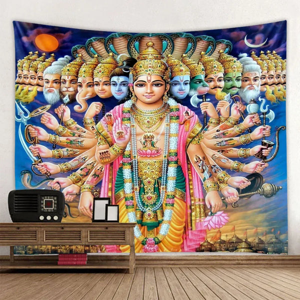 Buddha Meditation Tapestry-ToShay.org