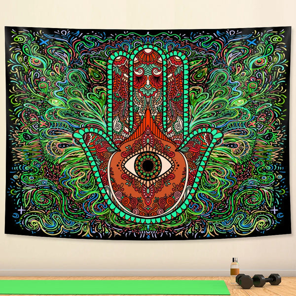 Hamsa Hand Tapestry-ToShay.org