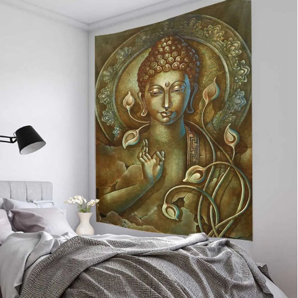 Buddha Meditation Tapestry-ToShay.org