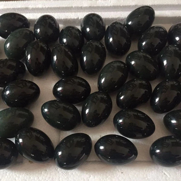 Green Nephrite Jade Egg-ToShay.org