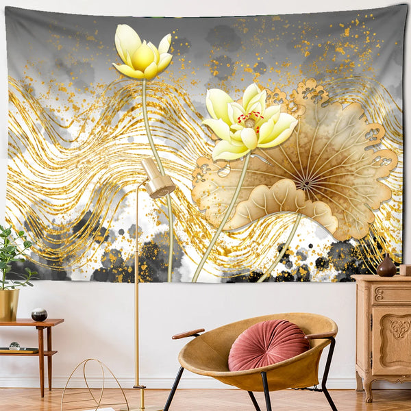 Flower Art Tapestry-ToShay.org