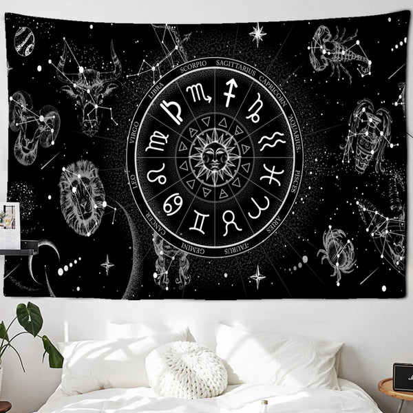 Zodiac Sky Tapestry-ToShay.org