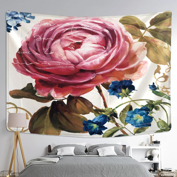 Flower Art Tapestry-ToShay.org