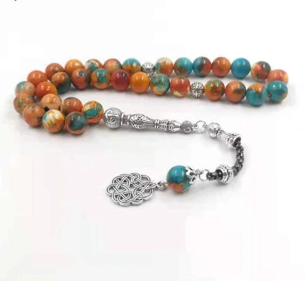 Rainbow Agate Prayer Beads-ToShay.org