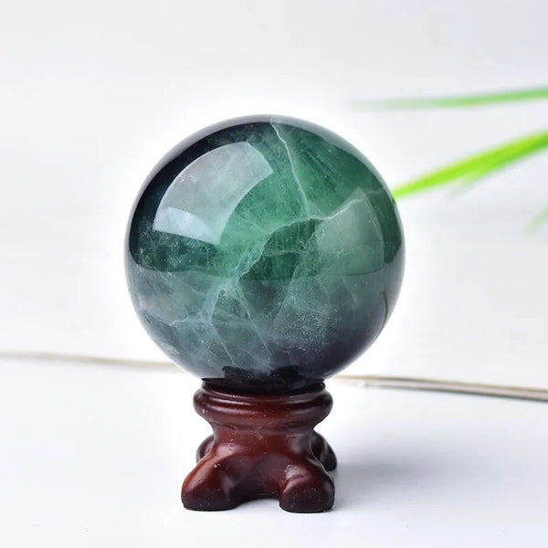 Green Fluorite Ball-ToShay.org