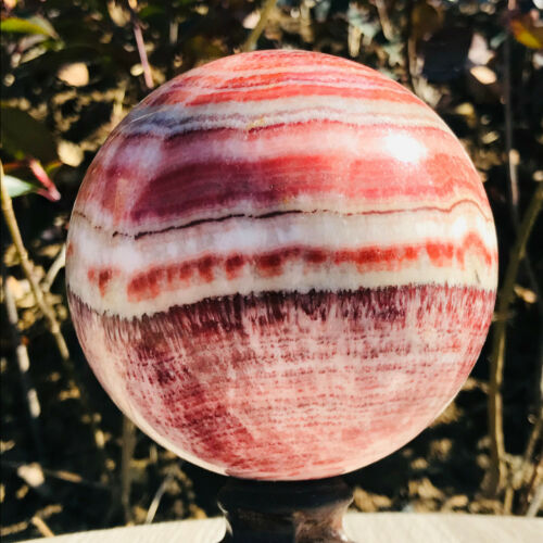 Pink Rhodochrosite Ball-ToShay.org