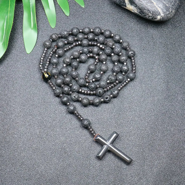 Mixed Quartz Crystal Rosary Beads-ToShay.org