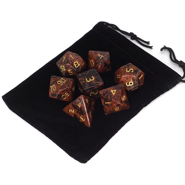 Mixed Crystal Platonic Solid Dice-ToShay.org