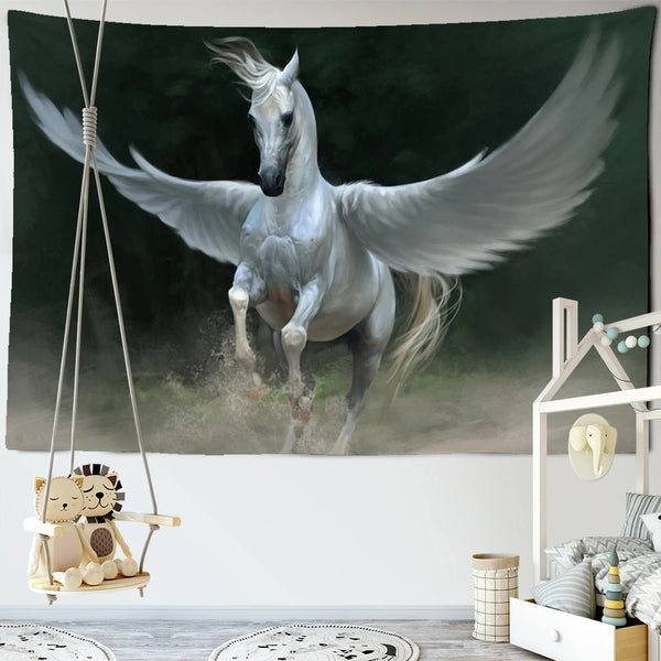 Pegasus Art Tapestry-ToShay.org