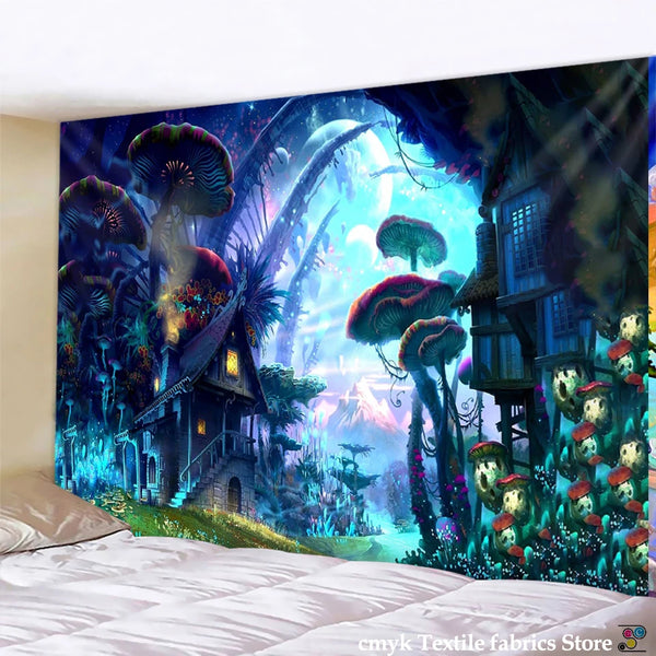 Fairytale Forest Tapestry-ToShay.org