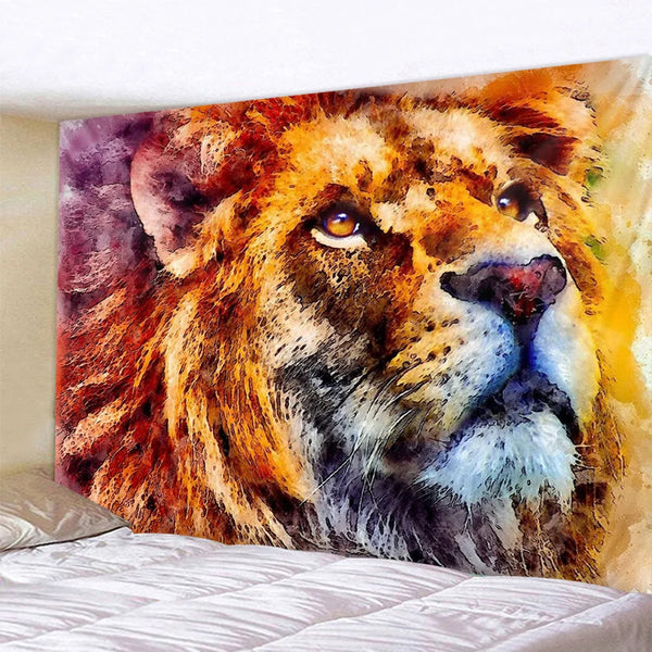 Lion Art Tapestry-ToShay.org